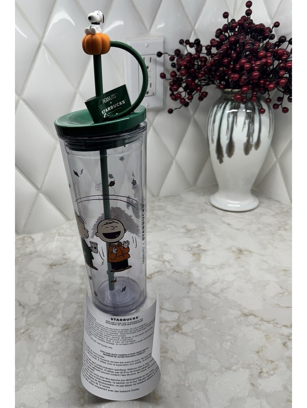 Starbucks 2026 Peanuts Snoopy tumbler New
